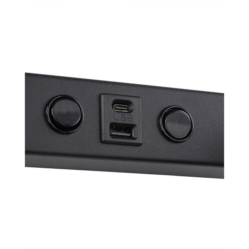 Бра, настінний світильник TK Lighting 11356 Nex GU10 2x8W IP20 чорний