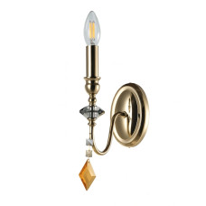 Бра, настенный светильник Edlin PL2416-1W Vanessa E14 1x12W IP20 золотой