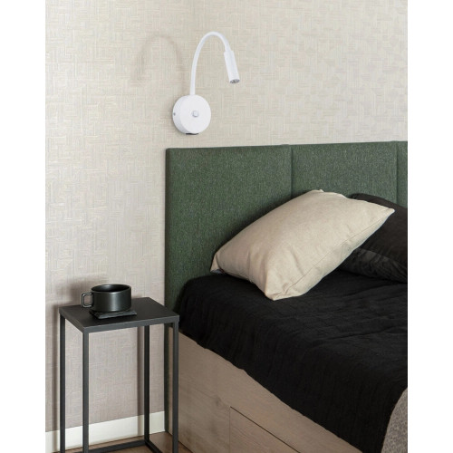 Бра, настенный светильник Tk Lighting 10202 Lagos G9 1x6W IP20 Wh