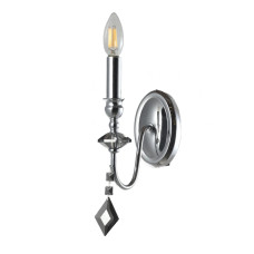 Бра, настенный светильник Edlin PL2417-1W Vanessa E14 1x12W IP20 хром