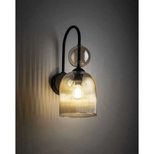 Бра, настінний світильник TK Lighting 11140 Sophia E14 1x10W IP20 бурштиновий