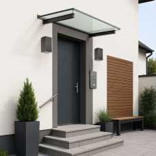 Архітектурний накладний світильник Ardero DH0147ARD QUADRO під лампу чорний