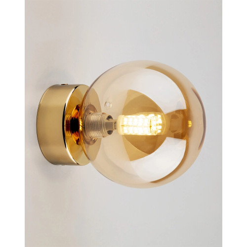Бра, настінний світильник TK Lighting 10257 Estera G9 1x8W IP20 золотий