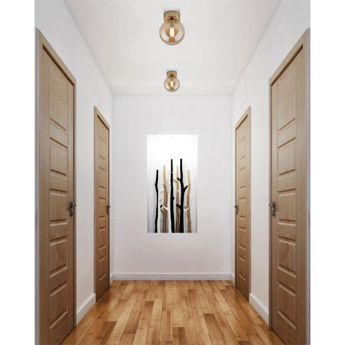 Бра, настінний світильник TK Lighting 10257 Estera G9 1x8W IP20 золотий