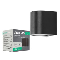 Архітектурний накладний світильник Ardero DH0144ARD RONDO під лампу чорний