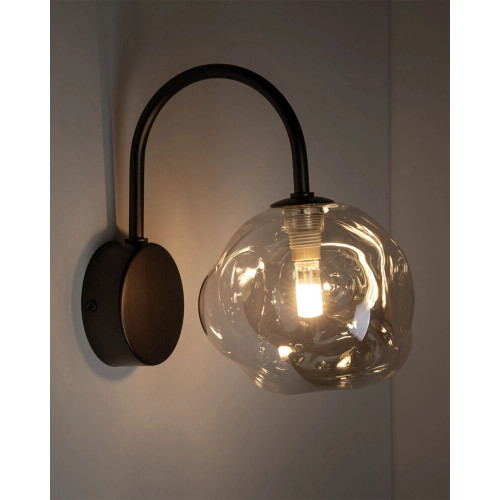 Бра, настінний світильник TK Lighting 11024 Lava G9 1x8W IP20 коричневий