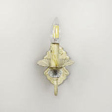 Бра-свеча в белом корпусе 23х11 см | Line F | Арт. 6091/1 A 