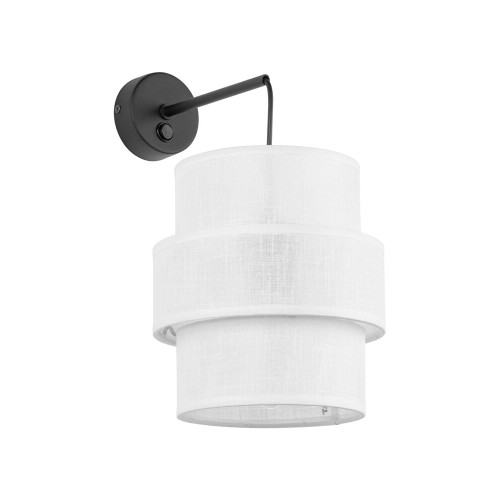 Бра, настенный светильник TK Lighting 5956 Calisto E27 1x15W IP20 белый