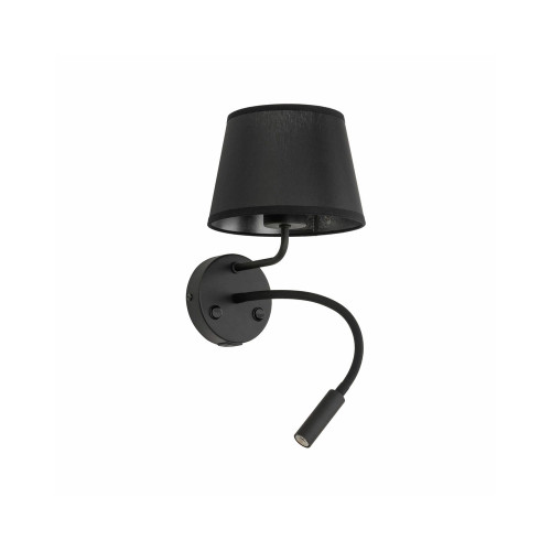 Бра, настенный светильник Tk Lighting 10203 Maja E27+G9 2x15+8W IP20 Bk