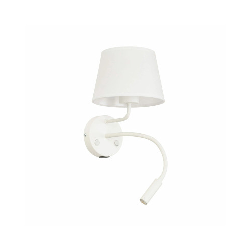Бра, настенный светильник Tk Lighting 10204 Maja E27+G9 2x15+8W IP20 Wh