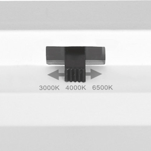 LED світильник квадратний VIDEX DL6S 12W 3000K-4000K-6500K White