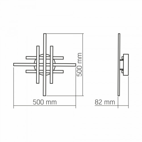 LED світильник функціональний VIDEX DECORA 40W VL-CLD-988-SL