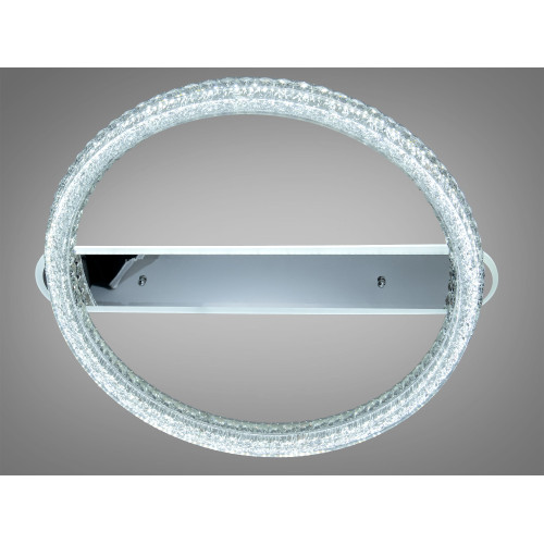 Люстра стельова LED кришталева хром 140W пульт (арт. MX6027/600HR)