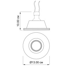 Гипсовый светильник Imperium Light 23113.01.01 White Lake