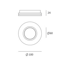 Врезной точечный светильник Imperium Light X-cool 406110.01.01