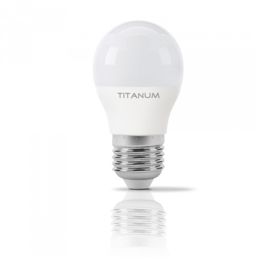 LED лампа TITANUM G45 6W E27 4100K