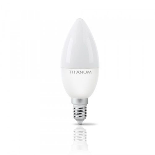 LED лампа TITANUM C37 6W E14 4100K