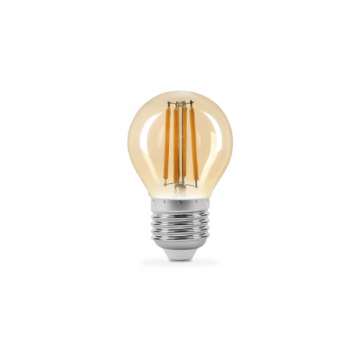 LED лампа TITANUM Filament G45 4W E27 2200K бронза