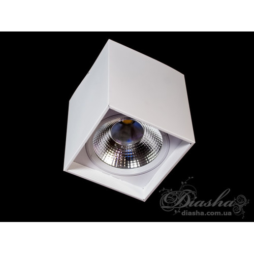 Накладной светодиодный точечный светильник 50W (арт. DB-SS225-COB-50W-W)