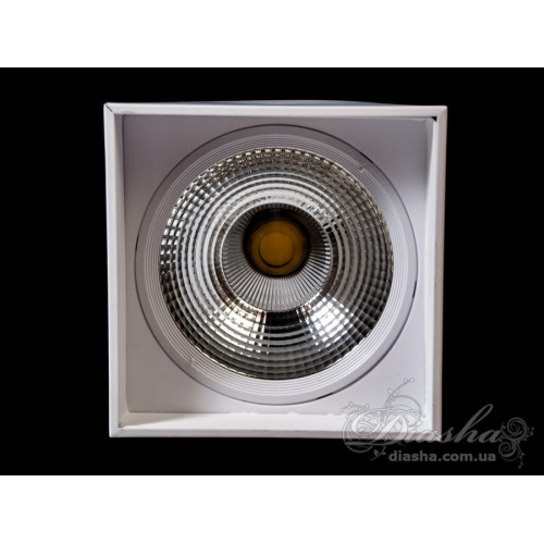 Накладной светодиодный точечный светильник 50W (арт. DB-SS225-COB-50W-W)