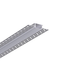 LED профіль врізний під шпаклівку з розсіювачем PC, 3м KLOODI KLP2110TR 3