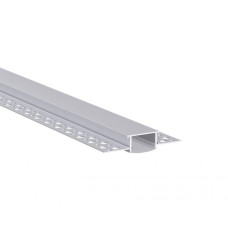 LED профіль врізний під шпаклівку з розсіювачем PC, 3м KLOODI KLP2110TR 3