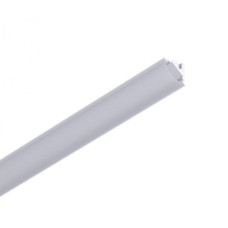 LED профіль кутовий з розсіювачем PC матовий опал, 2м KLOODI KLP1111 2