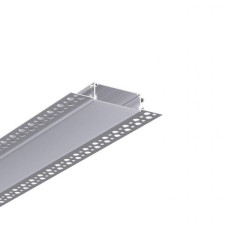 LED профіль врізний під шпаклівку з розсіювачем PC, 3м KLOODI KLP5020TR 3