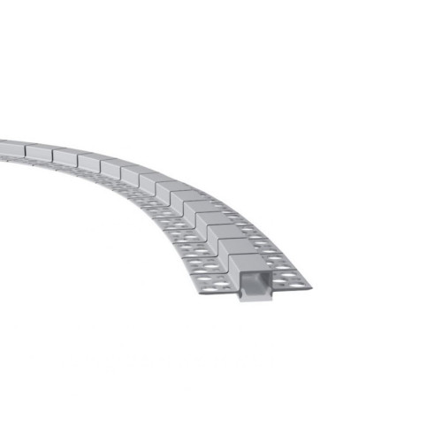 LED профіль врізний, гнучкий з розсіювачем PC, 3м KLOODI KLPB5315TR 3