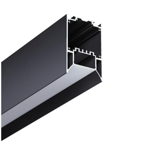 LED профіль підвісний з розсіювачем PC матовий опал, 3м KLOODI KLP5075MC 3
