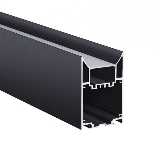 LED профіль підвісний з розсіювачем PC матовий опал, 3м KLOODI KLP5075MC 3