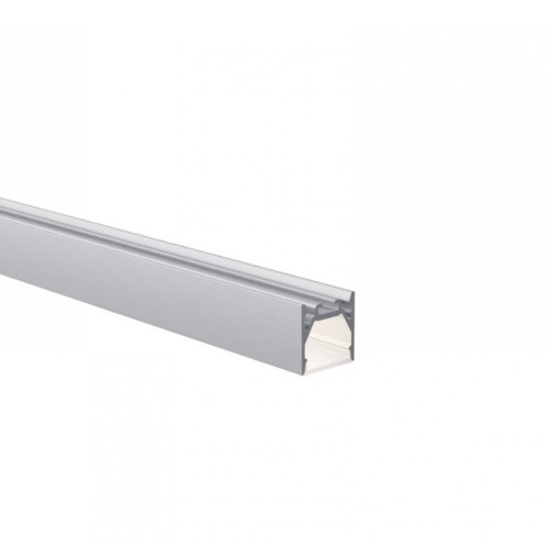 LED профіль накладний з розсіювачем PC, 2м KLOODI KLP2525 2