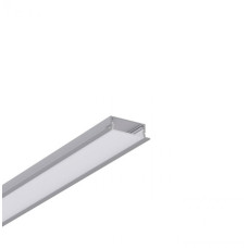 LED профіль з розсіювачем PC матовий опал, 3м KLOODI KLP3513 3