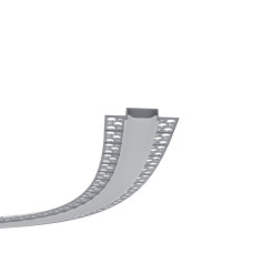 LED профіль врізний, гнучкий з розсіювачем PC, 3м KLOODI KLPB6930TR 3