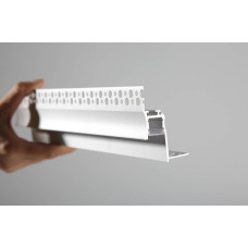 LED профіль врізний, ефект "тіньового шва" з розсіювачем PC, 3м KLOODI KLP4062TR 3