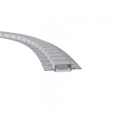 LED профіль врізний, гнучкий з розсіювачем PC, 3м KLOODI KLPB6930TR 3