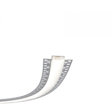 LED профіль врізний, гнучкий з розсіювачем PC, 3м KLOODI KLPB6930TR 3