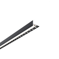 LED профіль для підсвітки сходинок. Штанга 2м. Розсіювач в комплекті KLOODI KLP3021 2 BK