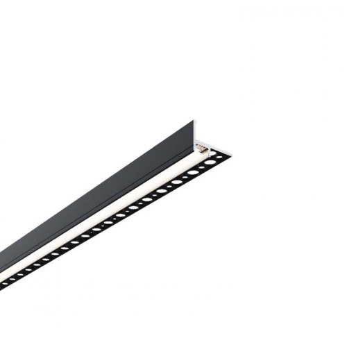 LED профіль для підсвітки сходинок. Штанга 2м. Розсіювач в комплекті KLOODI KLP3021 2 BK