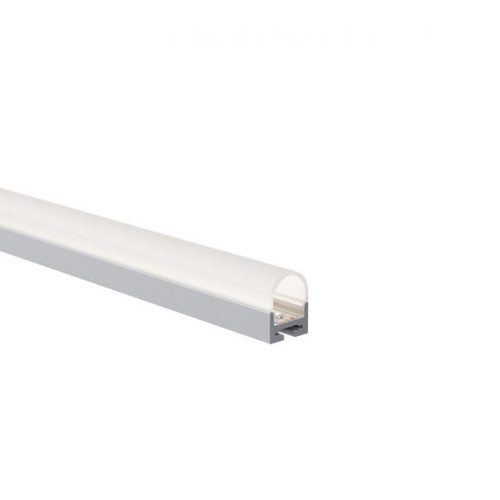 LED профіль накладний з розсіювачем PC, 2м KLOODI KLP2027R 2