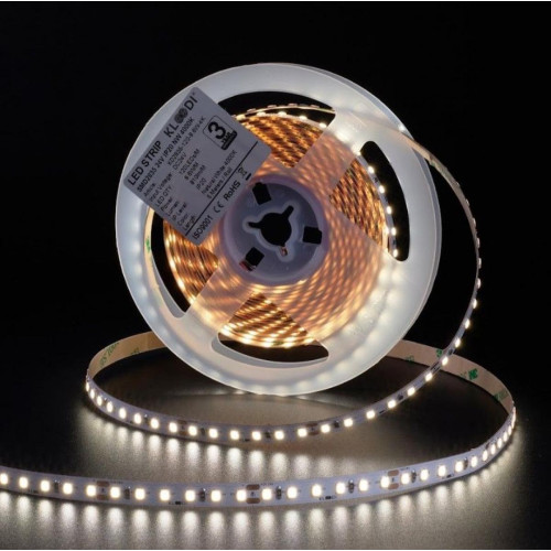 LED Стрічка 8,6W 120LED 4000K 745LM RA90 IP20 24V KLOODI KD2835-120-8.6W-4К-24V
