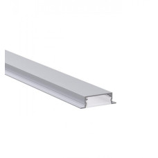 LED профіль з розсіювачем PC матовий опал, 3м KLOODI KLP3513 3