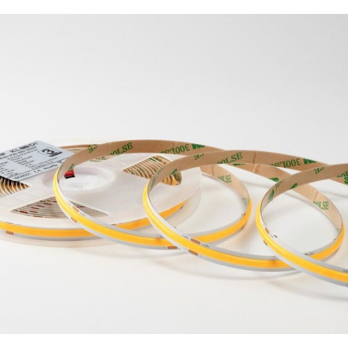 LED Стрічка 8W 320LED 3000K 720LM IP20 24V KLOODI KDCOB-320-8W-3К-24V