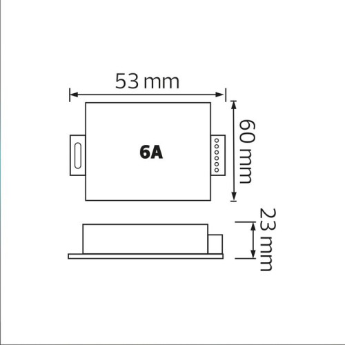 Контролер RGB 6A