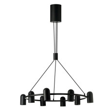 Люстра Azzardo AZ5732 Vivi GU10 8x40W IP20 черная