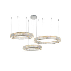 Люстра Azzardo AZ5795 Spark LED 3x144W 3000K 7840Lm IP20 хром