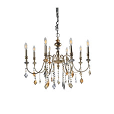 Люстра Edlin PL2416-8 Vanessa E14 8x12W IP20 золотий