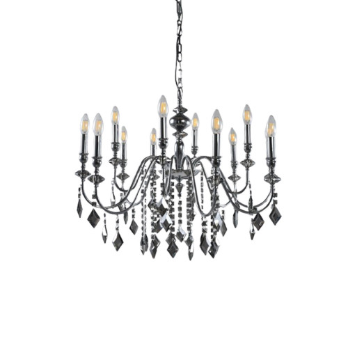 Люстра Edlin PL2417-12 Vanessa E14 12x12W IP20 хром