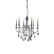 Люстра Edlin PL2417-6 Vanessa E14 6x12W IP20 хром