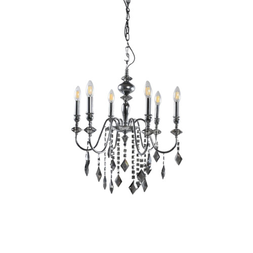 Люстра Edlin PL2417-6 Vanessa E14 6x12W IP20 хром